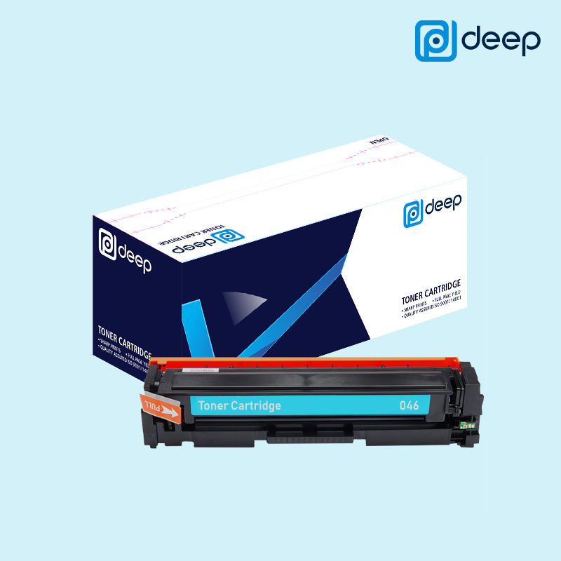 Deep 046 Black Cyan Magenta Yellow Toner Cartridge