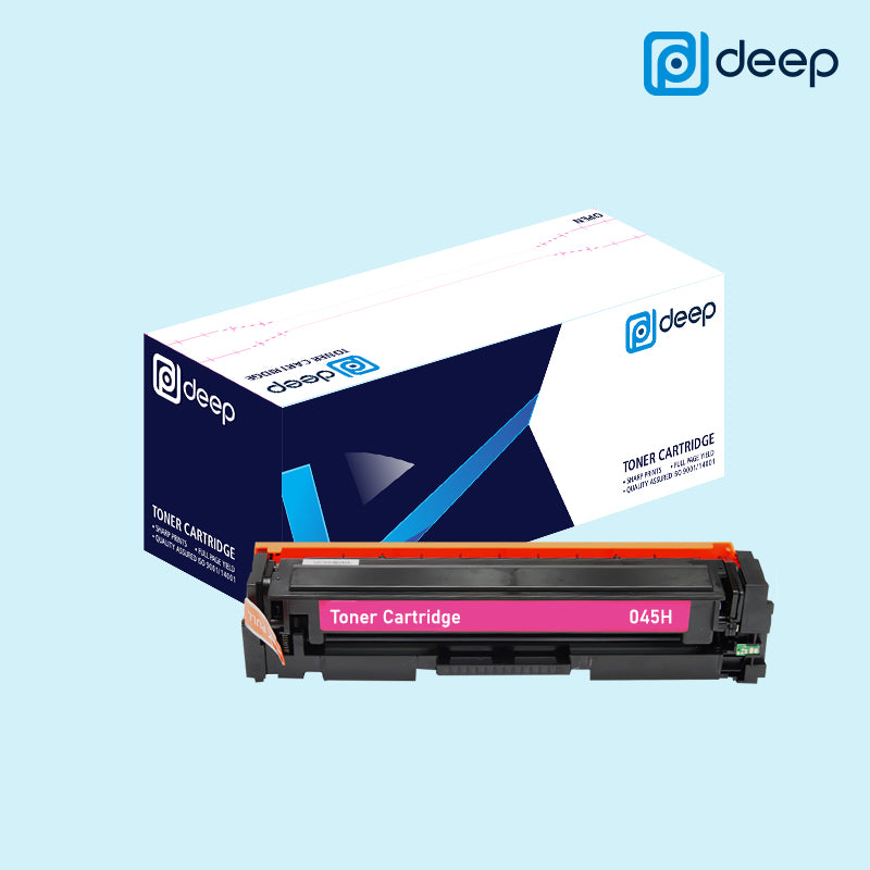 Deep 045H Black Cyan Magenta Yellow High Yield Toner Cartridge