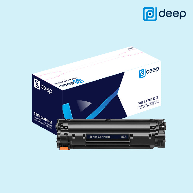 Deep 83A CF283A Black Toner Cartridge