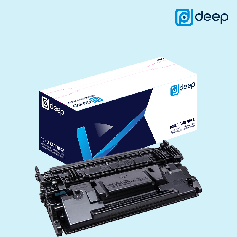 Deep 87A / 87X Black Toner Cartridge CF287A CF287X compatible toner