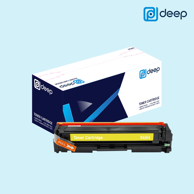 Deep 045H Black Cyan Magenta Yellow High Yield Toner Cartridge