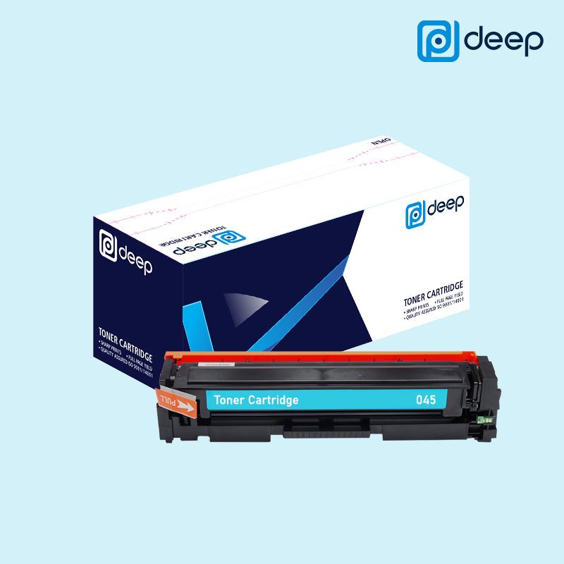 Deep 045 Black Cyan Magenta Yellow High Yield Toner Cartridge