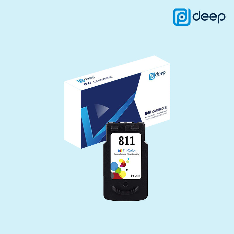 Deep PG-810 CL-811 Black Cyan Magenta Yellow Ink Cartridge