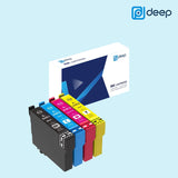 Deep 04E 04 E Black Cyan Magenta Yellow Color Ink For use in Epson WF-2851 XP-4101 XP-2101 T04E wf2851 xp4101 xp2101