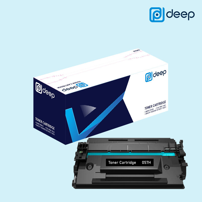 Deep 057 057H Toner Cartridge High Capacity Black Toner