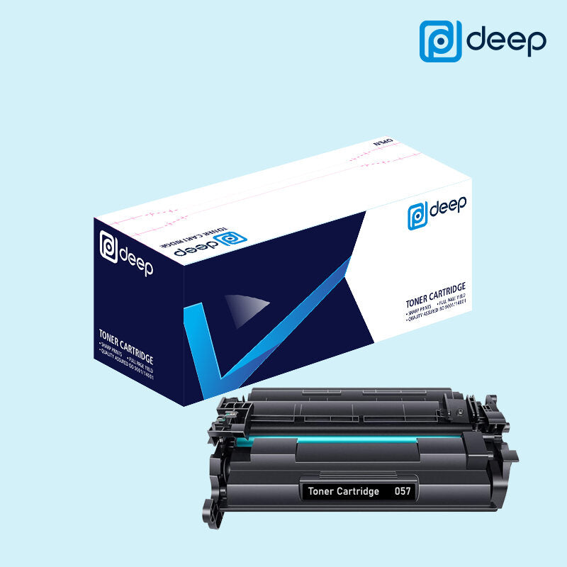 Deep 057 057H Toner Cartridge High Capacity Black Toner