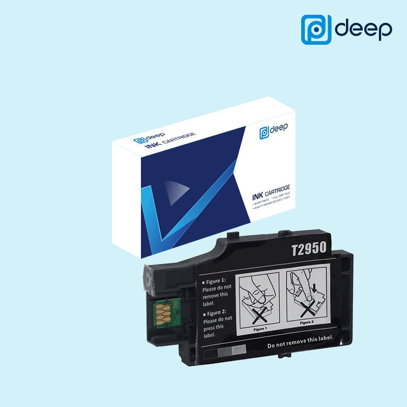 Deep T289 T290 T2950 Black Colour Ink Cartridge Maintenance Box