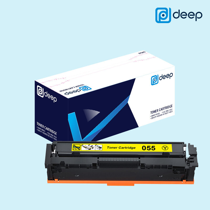 Deep 055 Black Cyan Magenta Yellow Standard Toner Cartridge