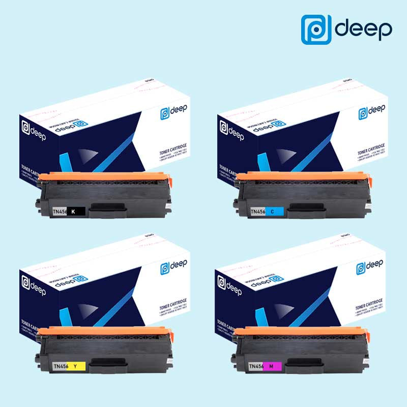 Deep TN-456 High Yield Toner Cartridge for use in HL-8260CDN HL-L8360CDW MFC-L8690CDW MFC-L8900CDW TN456 TN 456