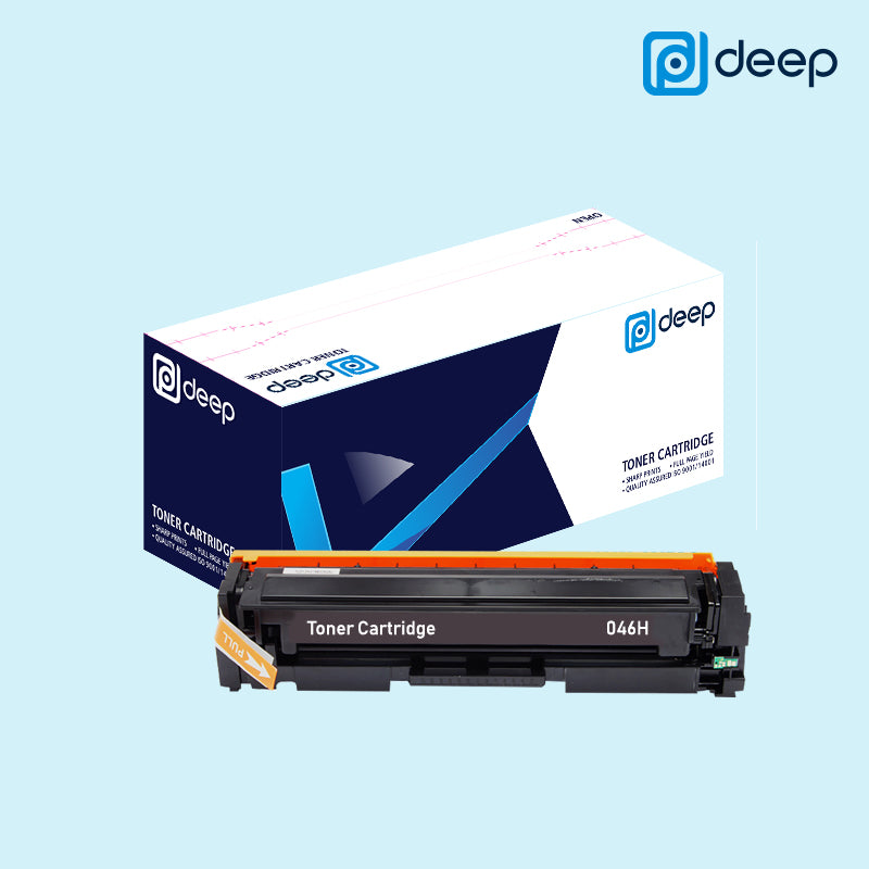 Deep 046H Black Cyan Magenta Yellow High Yield Toner Cartridge