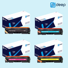 Load image into Gallery viewer, Deep 201A Black Cyan Magenta Yellow Toner Cartridge 